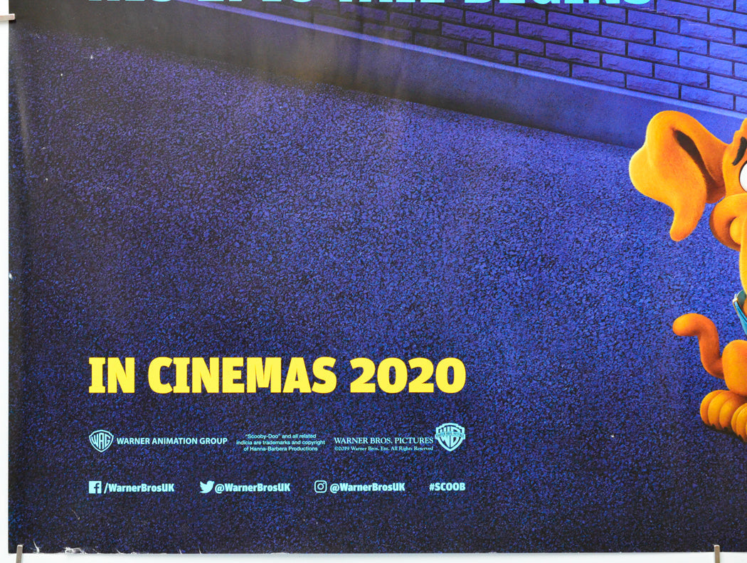 Scoob! (Bottom Left) Cinema Quad Movie Poster 