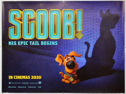 Scoob! - Original Quad Poster - Film Poster - Movie Poster