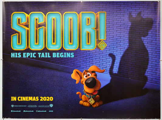 Scoob! - Original Quad Poster - Film Poster - Movie Poster