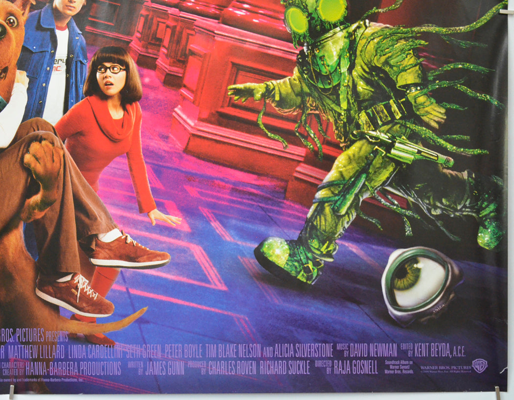 SCOOBY DOO 2 - MONSTERS UNLEASHED (Bottom Right) Cinema Quad Movie Poster 