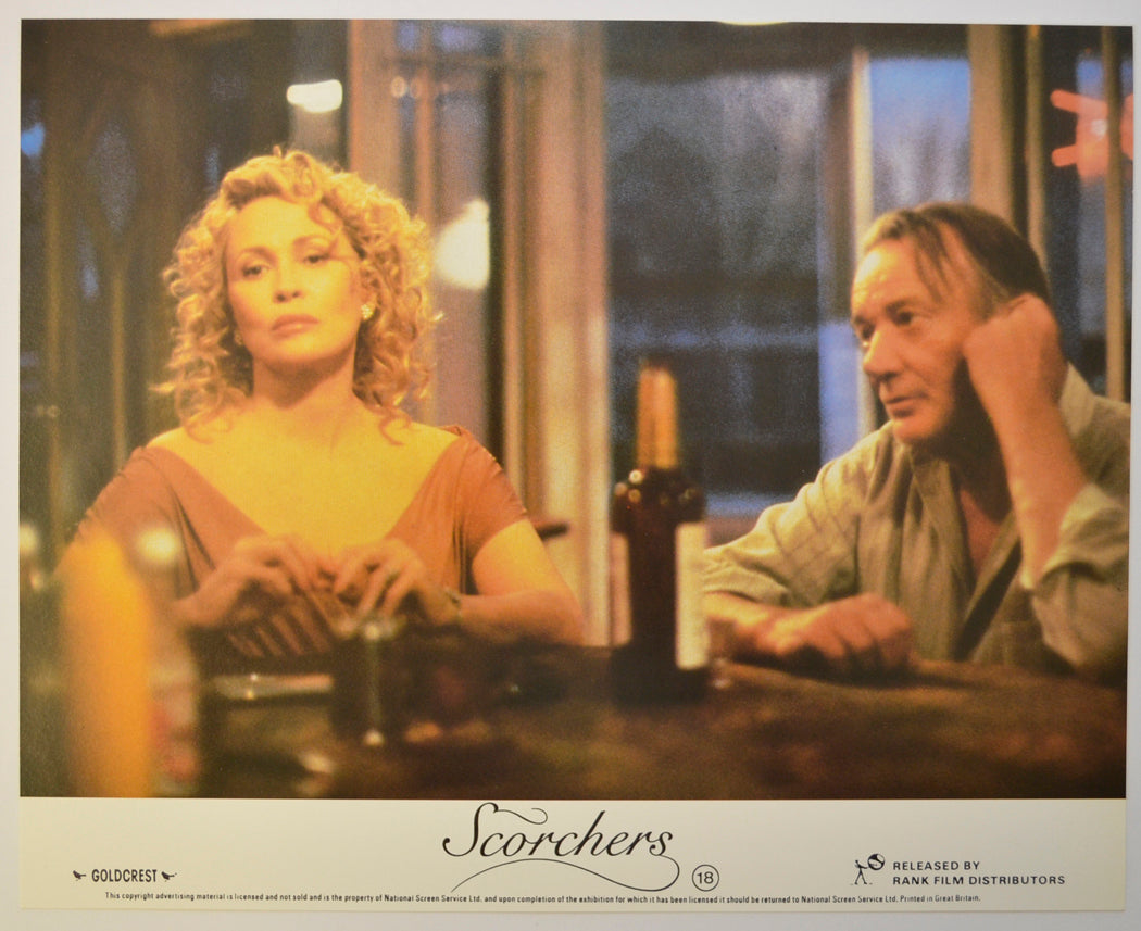 SCORCHERS (Card 1) Cinema Set of Colour FOH Stills / Lobby Cards 