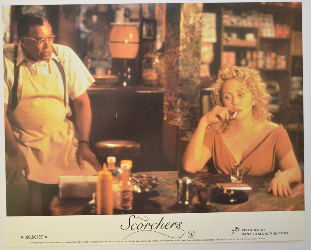 SCORCHERS (Card 3) Cinema Set of Colour FOH Stills / Lobby Cards 