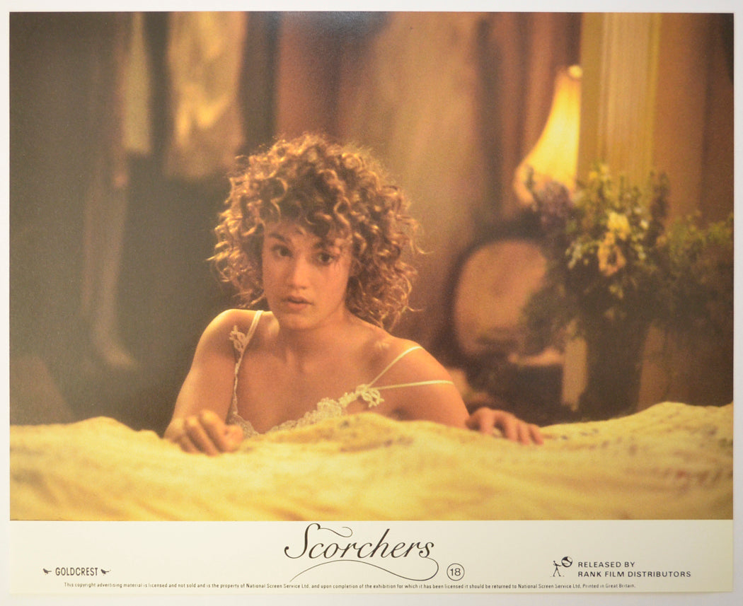 SCORCHERS (Card 4) Cinema Set of Colour FOH Stills / Lobby Cards 