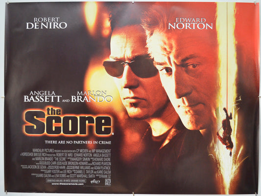 The Score Original Quad Poster - Film Poster - Movie Poster