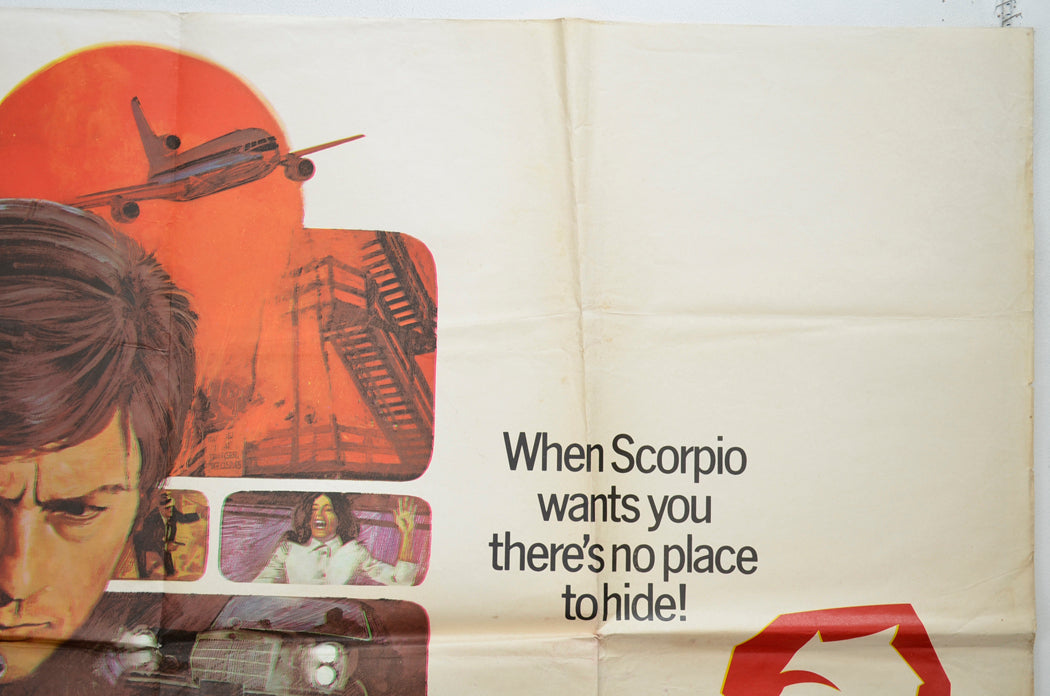 SCORPIO (Top Right) Cinema Quad Movie Poster 