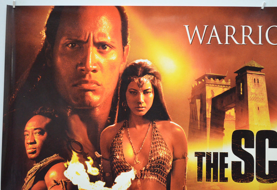 THE SCORPION KING (Top Left) Cinema Quad Movie Poster 