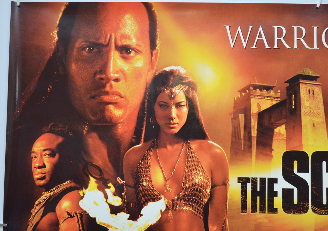 THE SCORPION KING (Top Left) Cinema Quad Movie Poster 