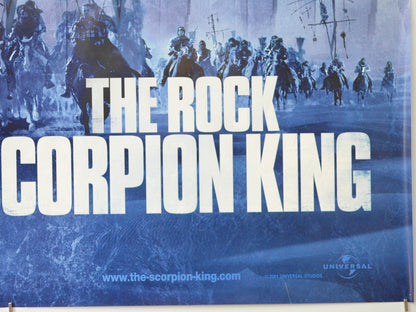 THE SCORPION KING (Bottom Right) Cinema Quad Movie Poster 