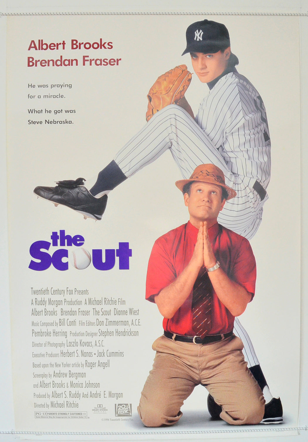 The Scout  Original One Sheet Poster - Film Poster - Movie Poster 