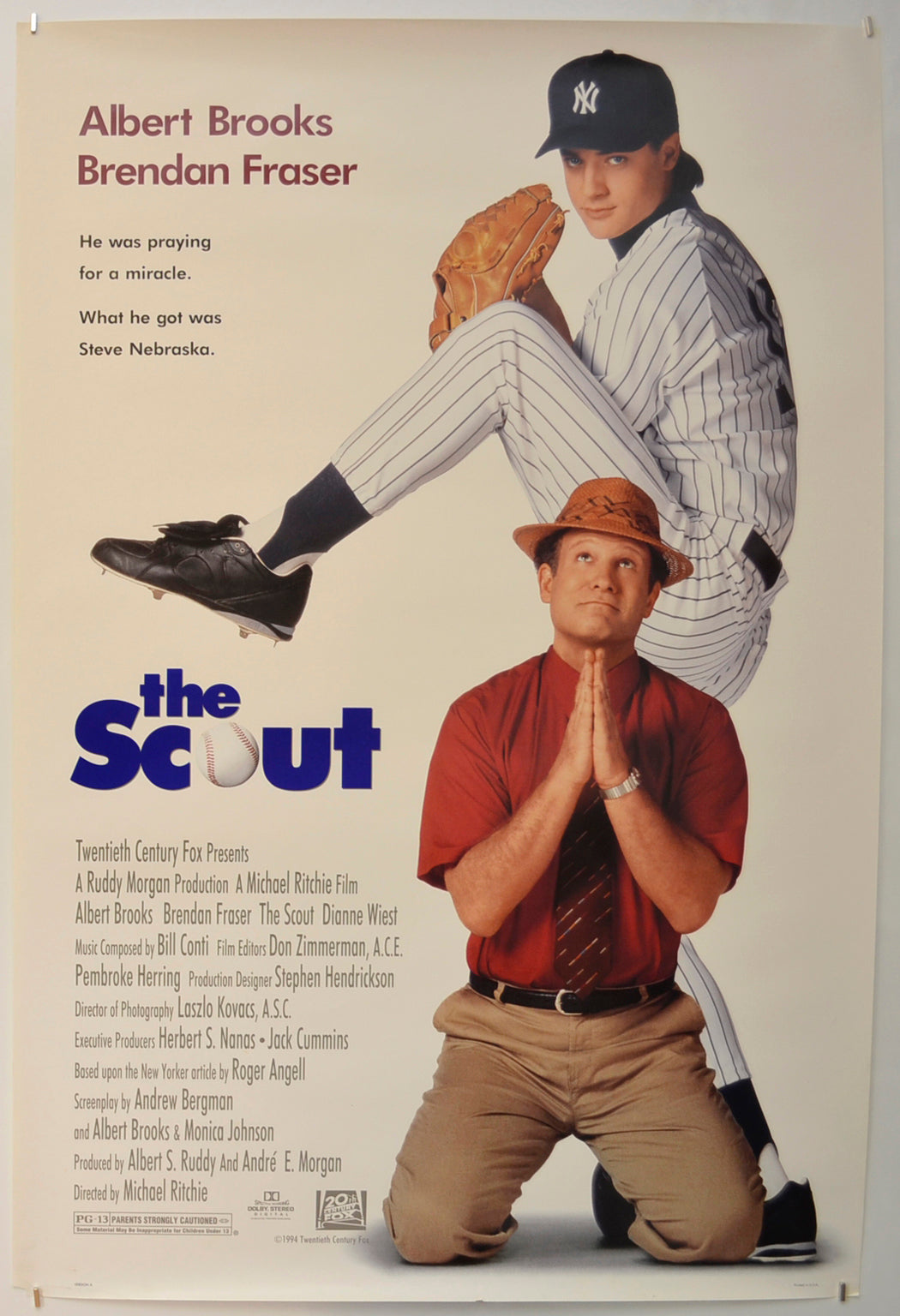 The Scout  Original One Sheet Poster - Film Poster - Movie Poster