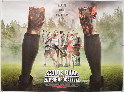 Scouts Guide To The Zombie Apocalypse (Teaser / Advance Version) Original Quad Poster - Film Poster - Movie Poster