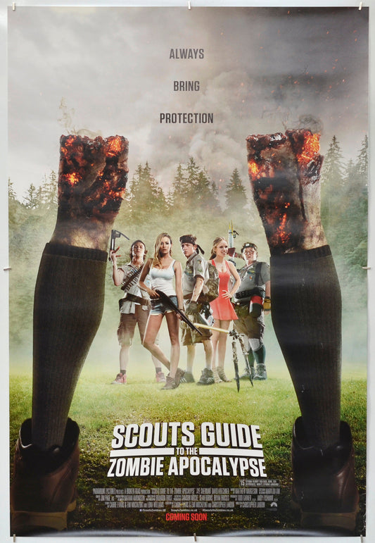 Scouts Guide To The Zombie Apocalypse - Original One Sheet Poster - Film Poster - Movie Poster 