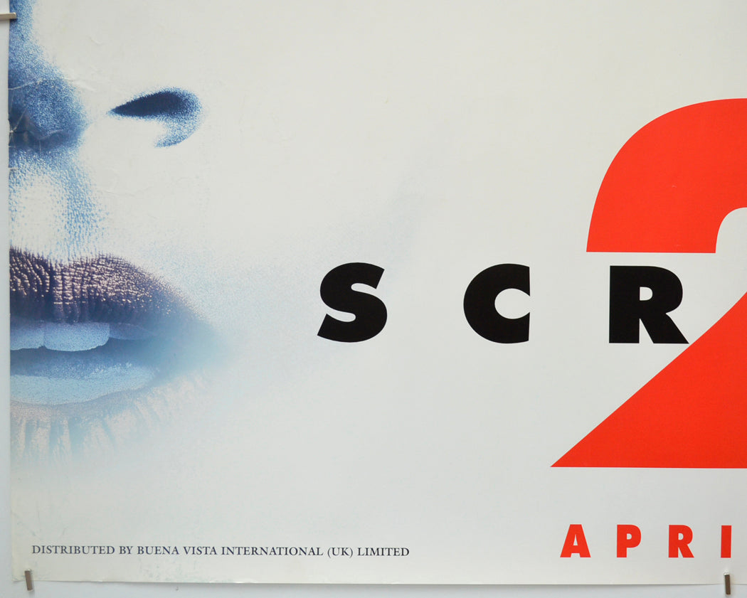 SCREAM 2 (Bottom Left) Cinema Quad Movie Poster 