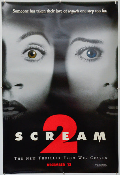 Scream 2 - Original One Sheet Poster - Film Poster - Movie Poster 