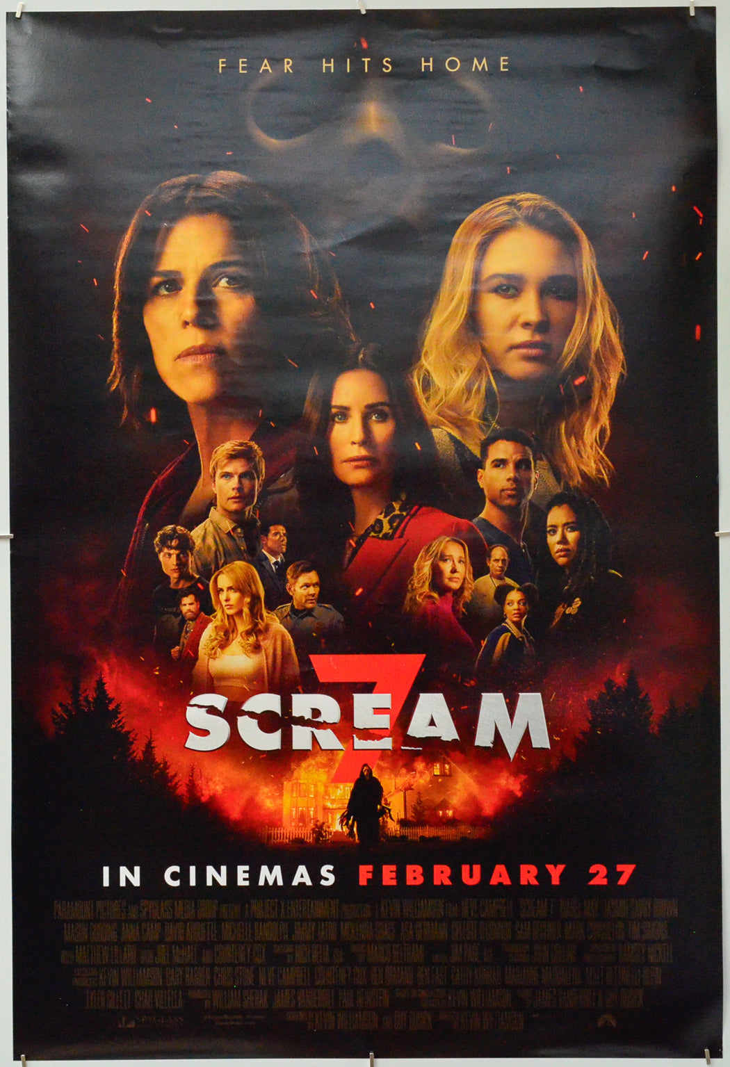 Scream 7 - Original One Sheet Poster - Film Poster - Movie Poster 