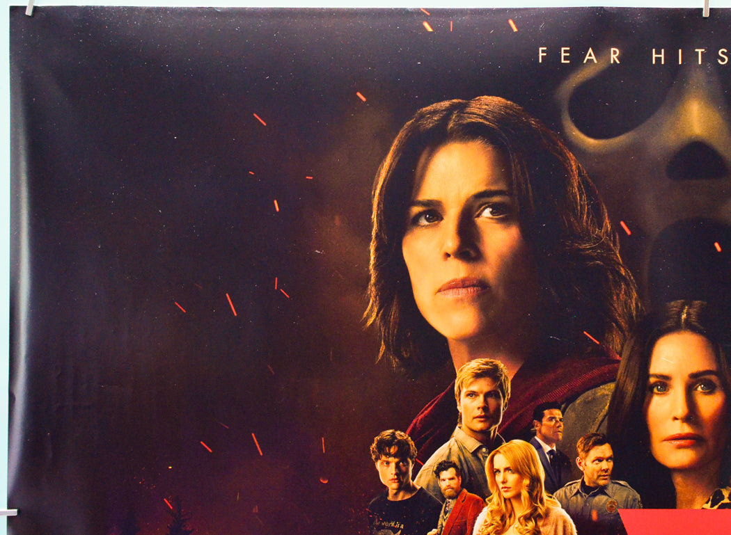 Scream 7 (Top Left) Cinema Quad Movie Poster 