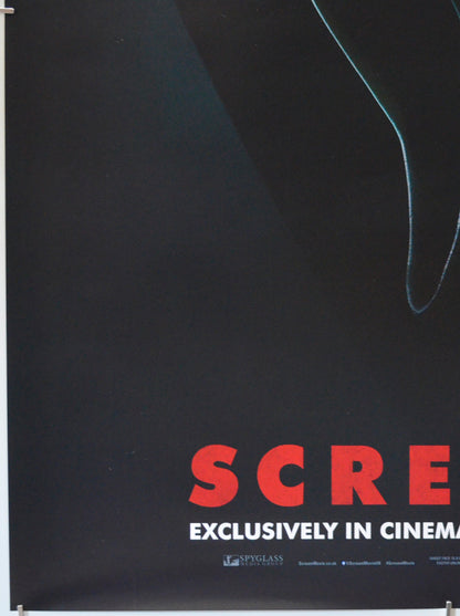 SCREAM (Bottom Left) Cinema One Sheet Movie Poster 