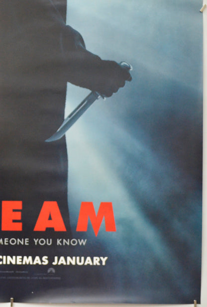 SCREAM (Bottom Right) Cinema One Sheet Movie Poster 