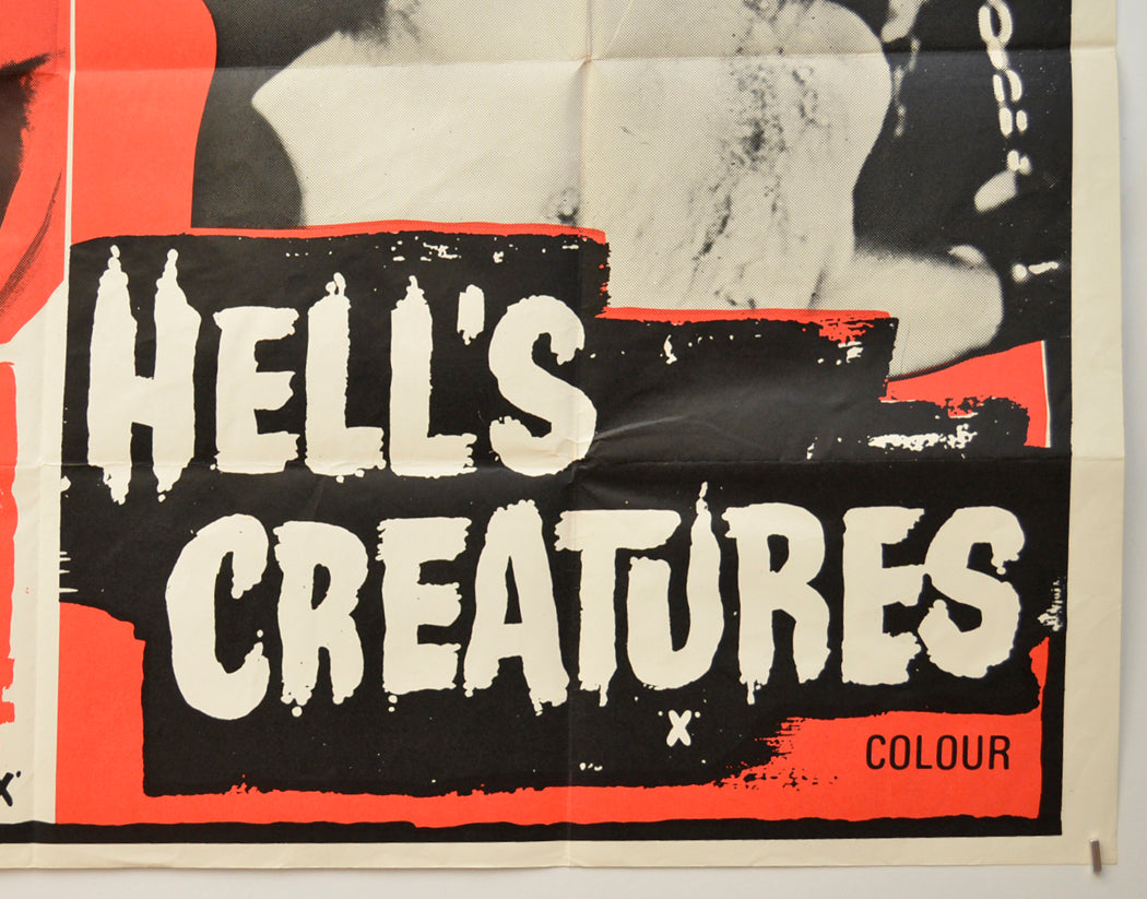 SCREAM / HELL’S CREATURES (Bottom Right) Cinema Quad Movie Poster 