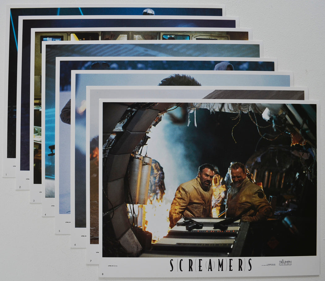 SCREAMERS (Full View) Cinema Set of Lobby Cards  