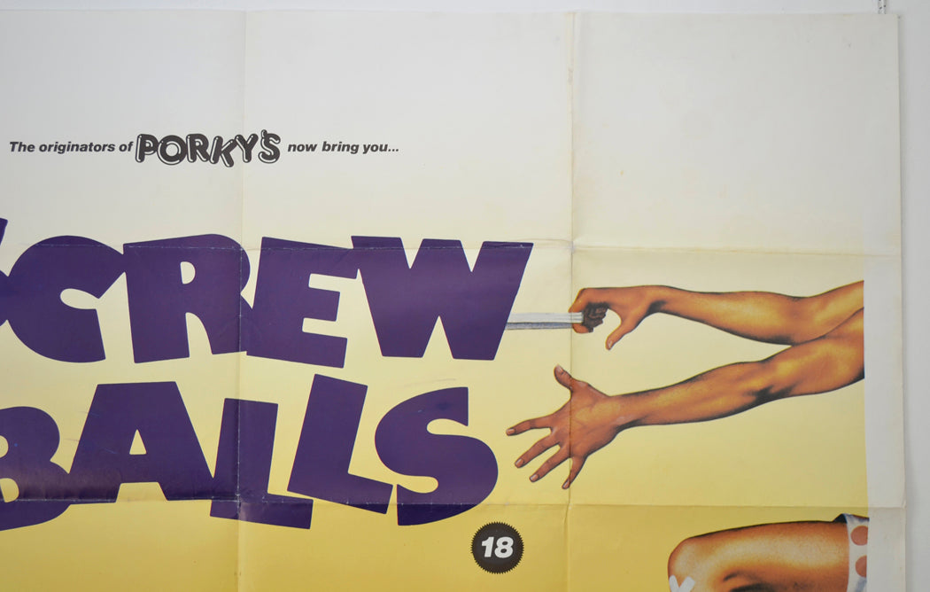 SCREWBALLS (Top Right) Cinema Quad Movie Poster 