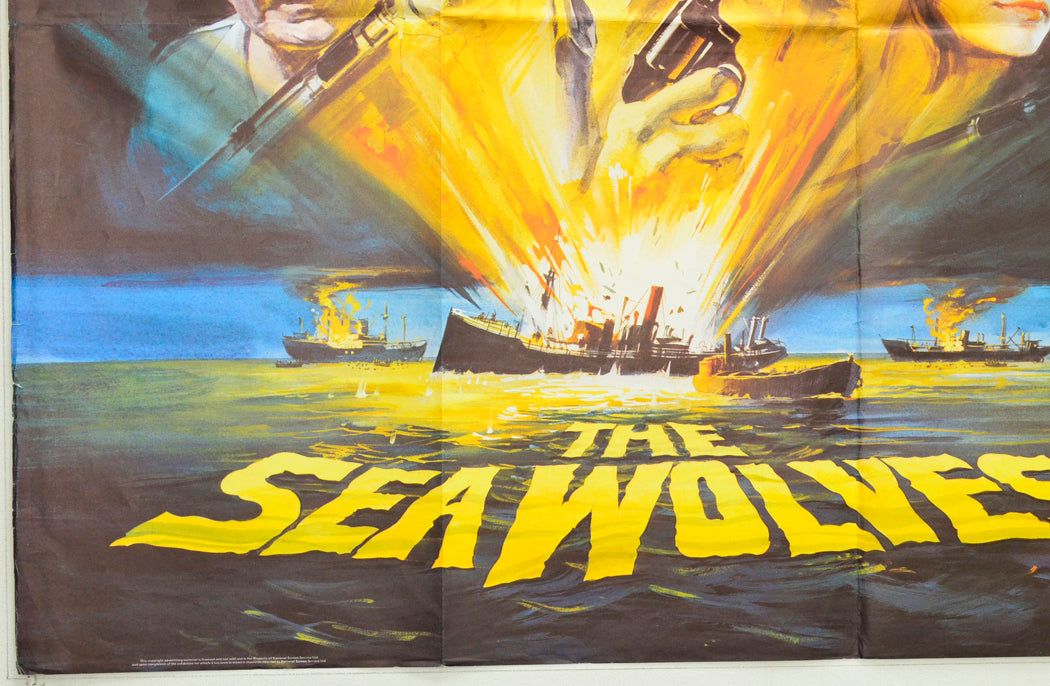 THE SEA WOLVES (Bottom Left) Cinema Quad Movie Poster 