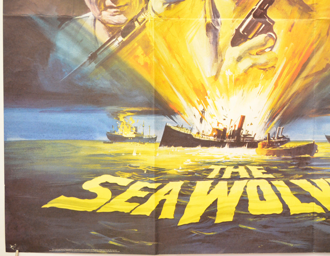 THE SEA WOLVES (Bottom Left) Cinema Quad Movie Poster 