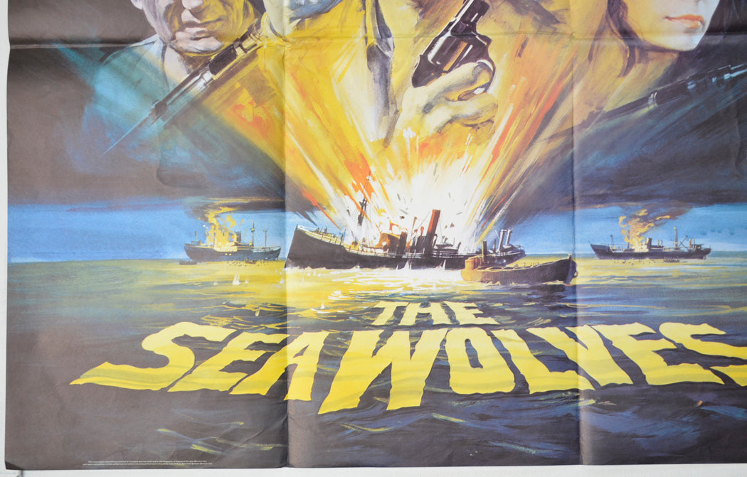 THE SEA WOLVES (Bottom Left) Cinema Quad Movie Poster 