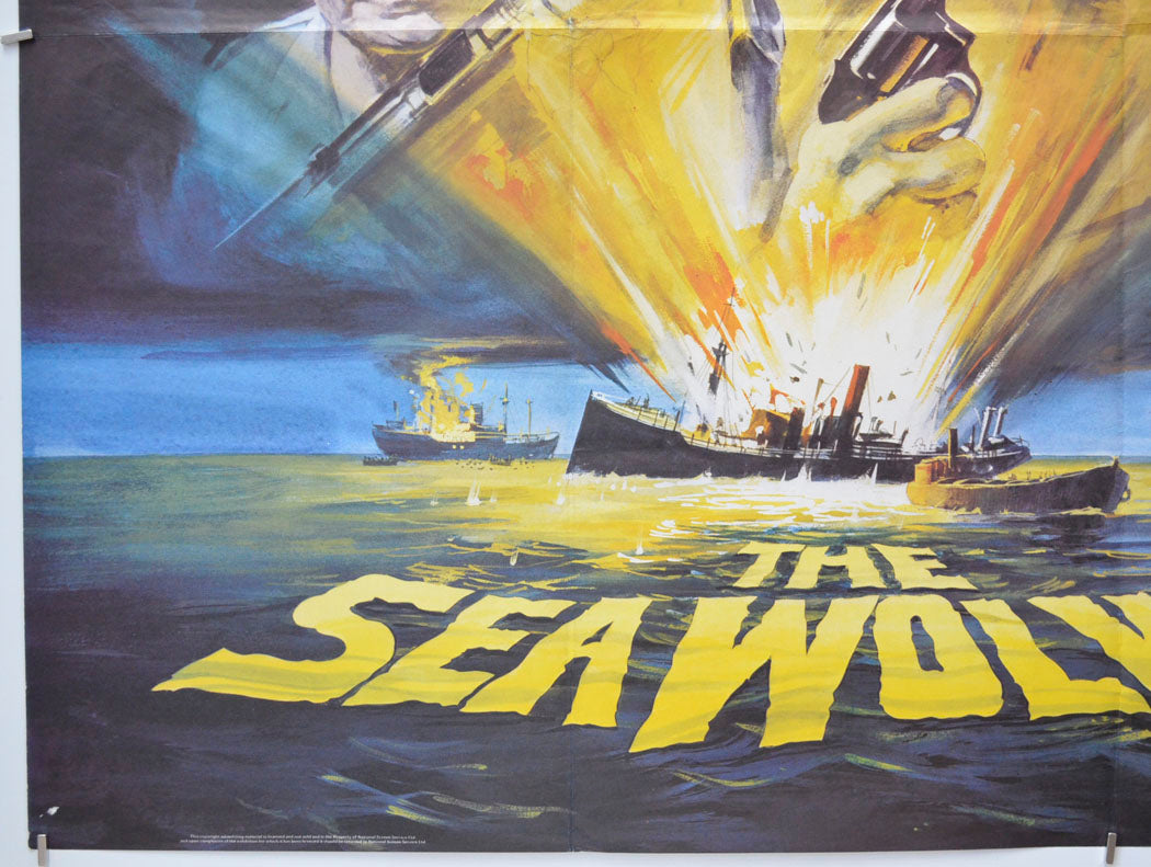 THE SEA WOLVES (Bottom Left) Cinema Quad Movie Poster 