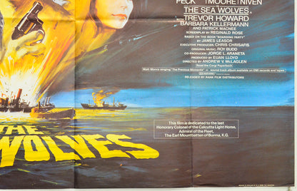 THE SEA WOLVES (Bottom Right) Cinema Quad Movie Poster 