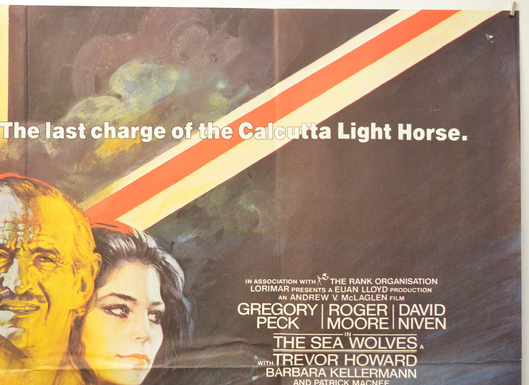 THE SEA WOLVES (Top Right) Cinema Quad Movie Poster 