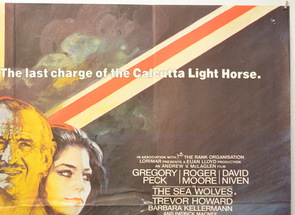 THE SEA WOLVES (Top Right) Cinema Quad Movie Poster 