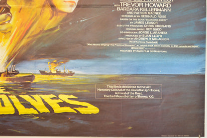 THE SEA WOLVES (Bottom Right) Cinema Quad Movie Poster 