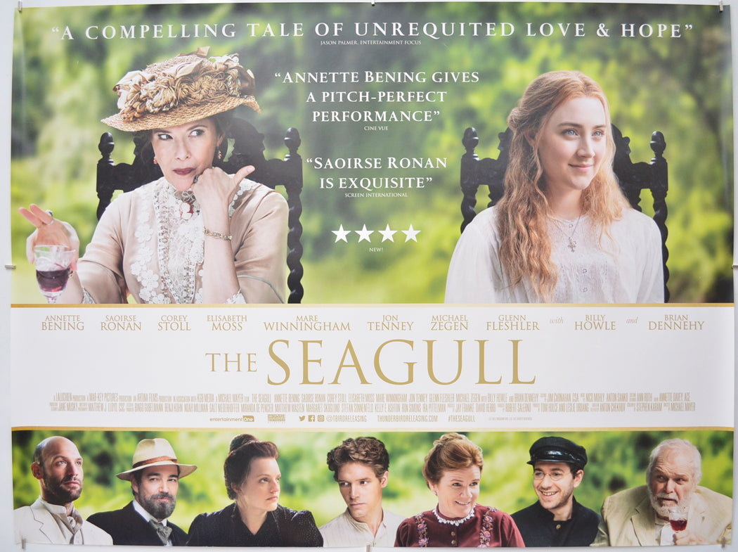 The Seagull  - Original Quad Poster - Film Poster - Movie Poster