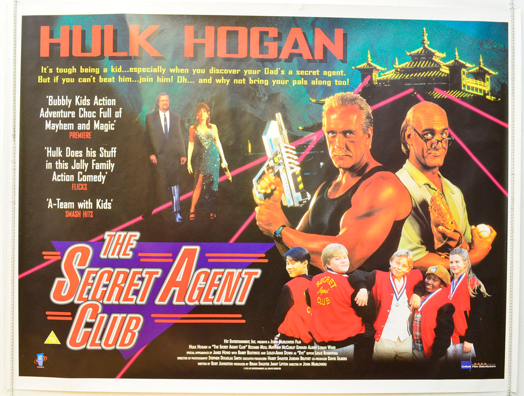 The Secret Agent Club  Original British Quad Poster - Film Poster - Movie Poster