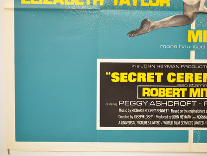 SECRET CEREMONY (Bottom Left) Cinema Quad Movie Poster 