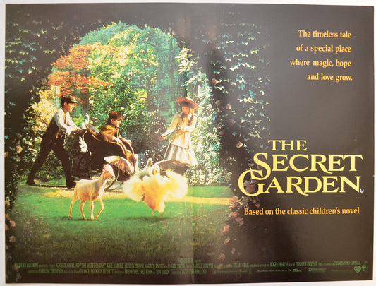 The Secret Garden Original Mini Quad Poster - Film Poster - Movie Poster