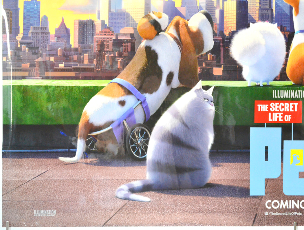 THE SECRET LIFE OF PETS (Bottom Left) Cinema Quad Movie Poster 