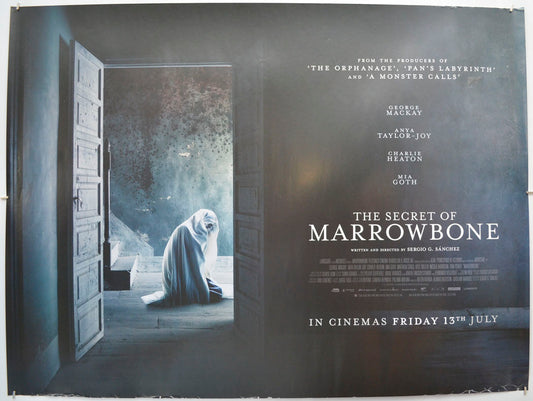 The Secret Of Marrowbone  Original Quad Poster - Film Poster - Movie Poster