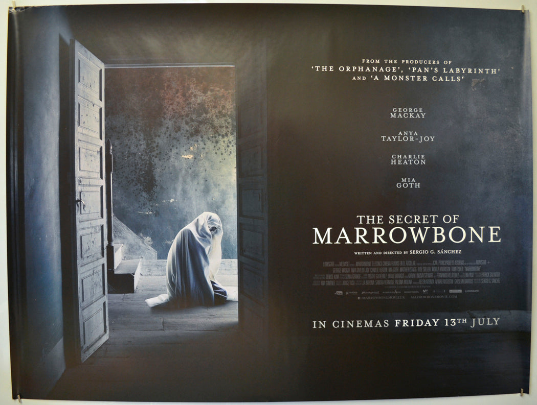 The Secret Of Marrowbone Original Quad Poster - Film Poster - Movie Poster