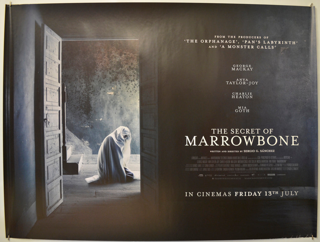 The Secret Of Marrowbone Original Quad Poster - Film Poster - Movie Poster