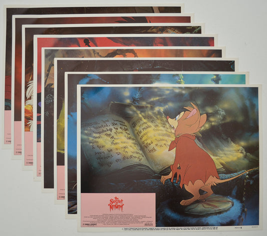 THE SECRET OF NIMH (Full View) Cinema Set of Lobby Cards  