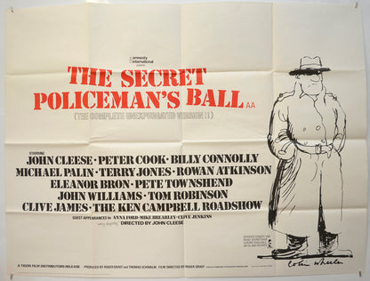 The Secret Policeman’s Ball Original Quad Poster - Film Poster - Movie Poster