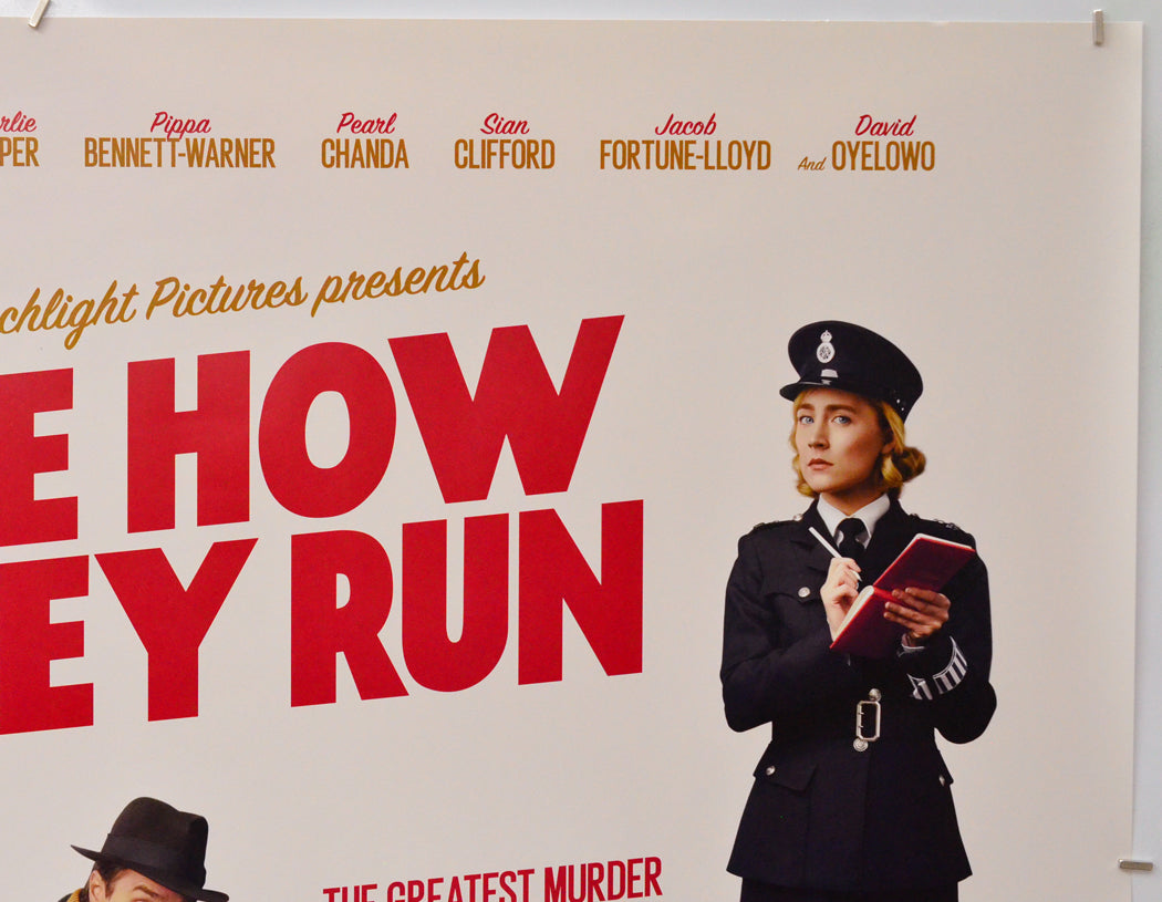 See How They Run (Top Right) Cinema Quad Movie Poster 