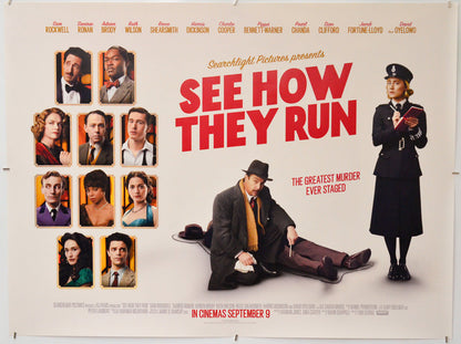 See How They Run - Original Quad Poster - Film Poster - Movie Poster