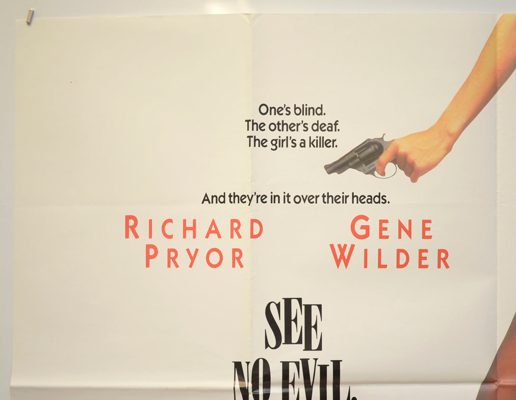 SEE NO EVIL HEAR NO EVIL (Top Left) Cinema Quad Movie Poster 