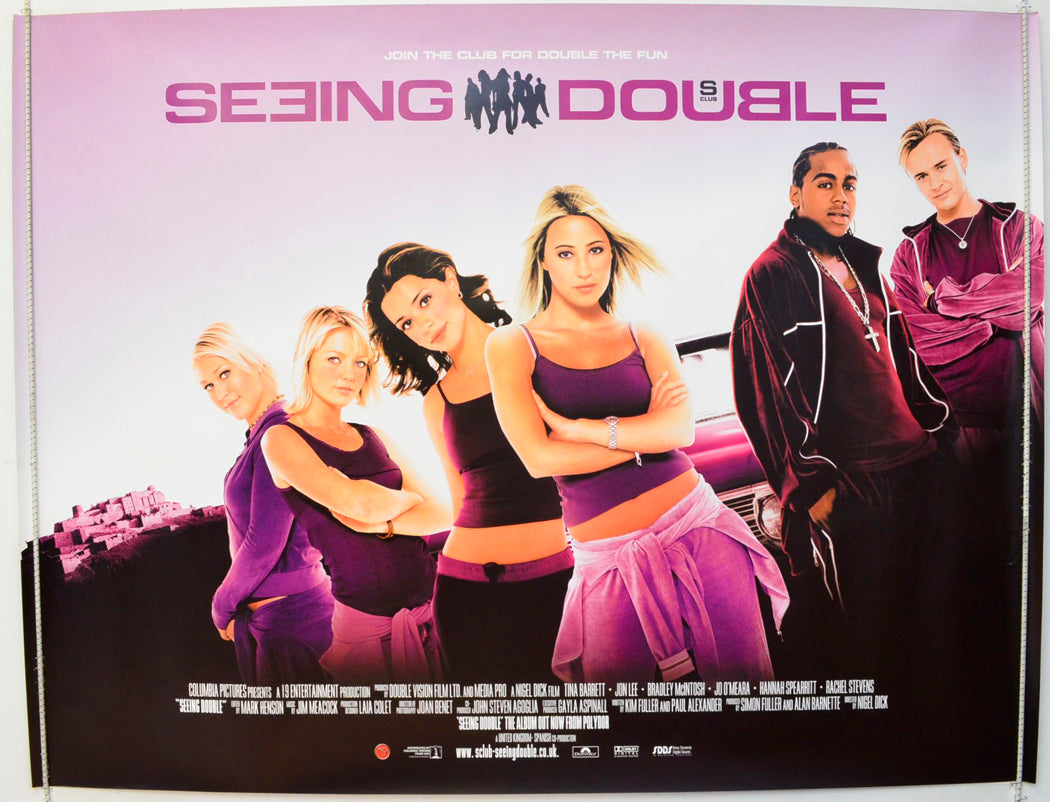 Seeing Double Original British Quad Poster - Film Poster - Movie Poster 