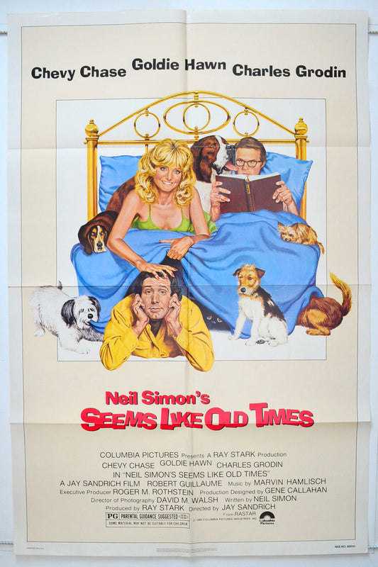 Seems Like Old Times Original One Sheet Poster - Movie Poster