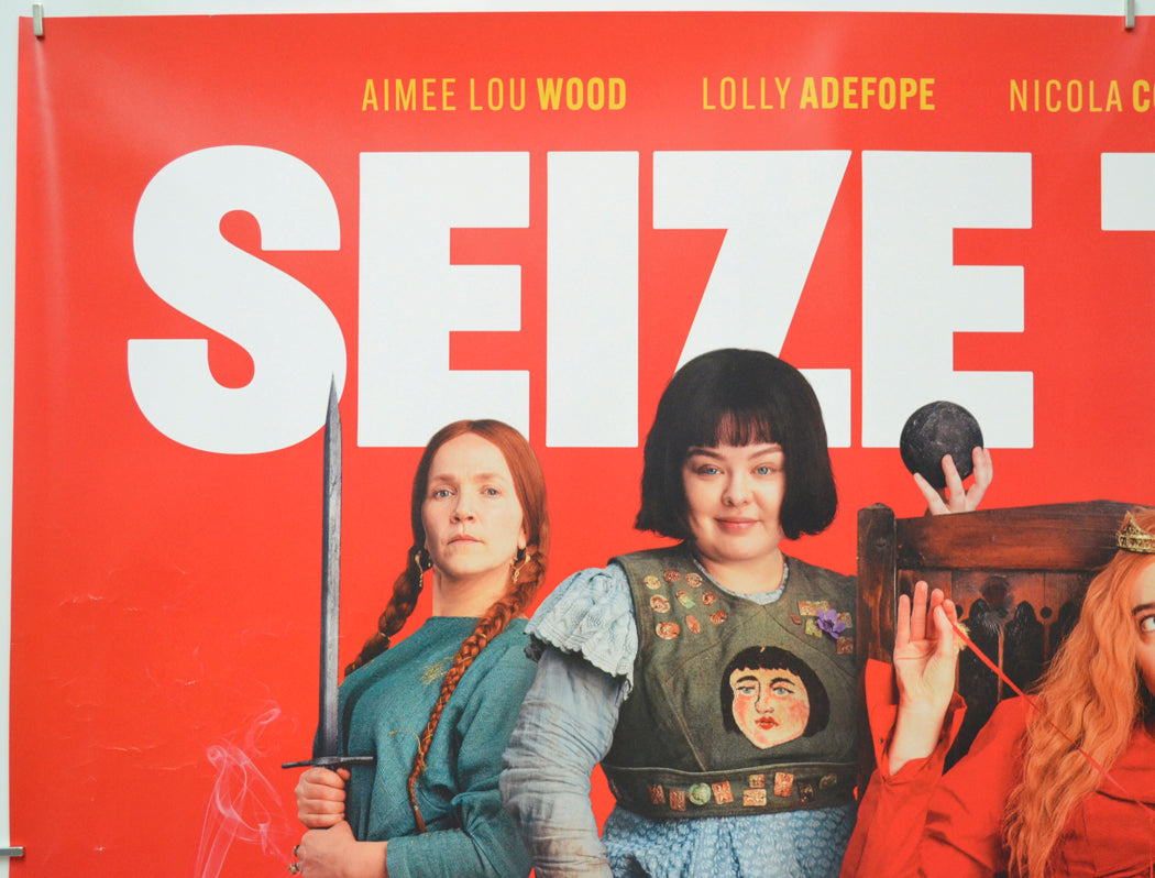 SEIZE THEM! (Top Left) Cinema Quad Movie Poster 