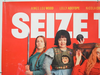 SEIZE THEM! (Top Left) Cinema Quad Movie Poster 